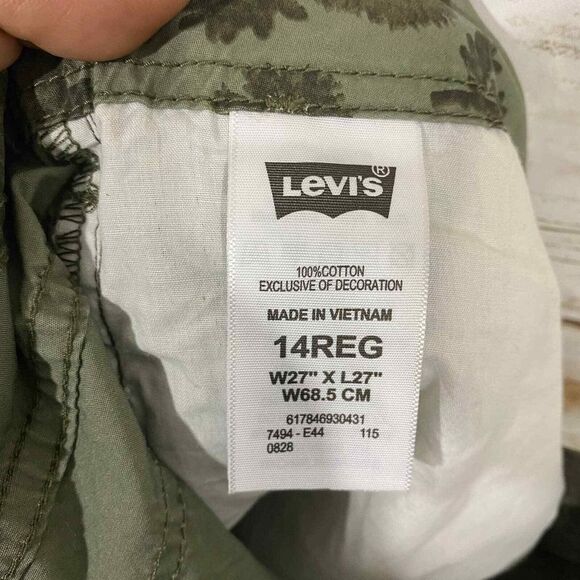 Levi’s 511 boy’s slim fit cargo print pants Size 14 (W27'' X L27'') - Picture 3 of 8